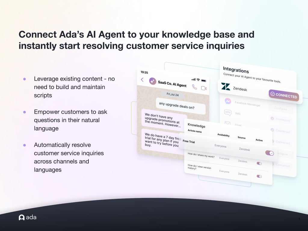 Ada for Chat screenshot 1
